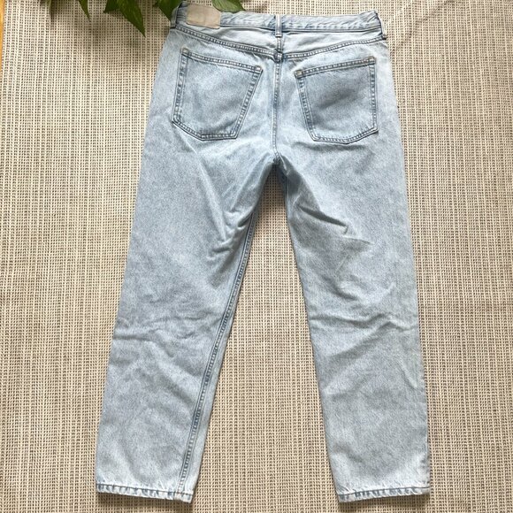 Everlane Light Wash The Relaxed Straight Fit Jeans 29R - Picture 6 of 6